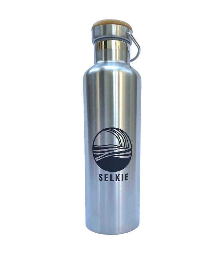 SELKIE WATER CANTEEN WITH SELKIE WAVE LOGO
