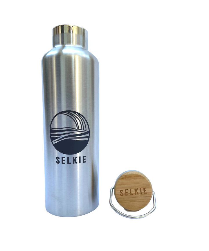 SELKIE WATER CANTEEN WITH SELKIE WAVE LOGO