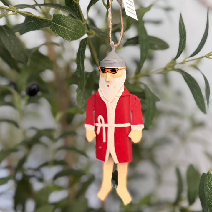 Wild Swimming Santa