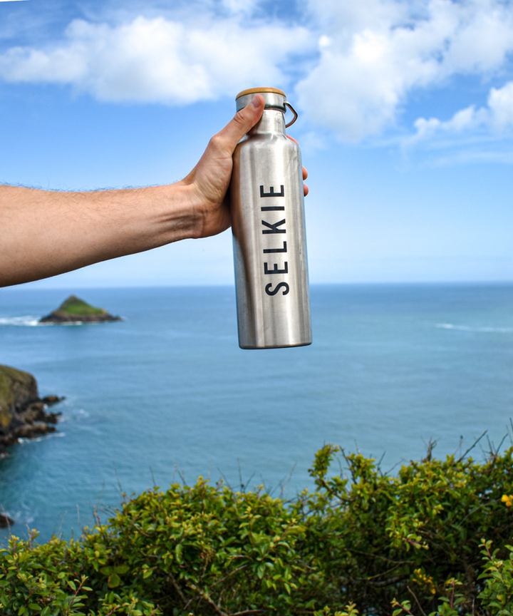 SELKIE WATER CANTEEN SELKIE LOGO