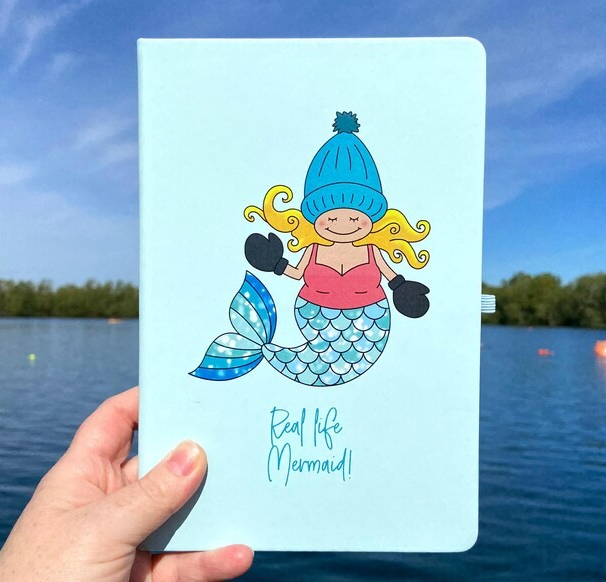 Real Life Mermaid A5 Mole Notebook