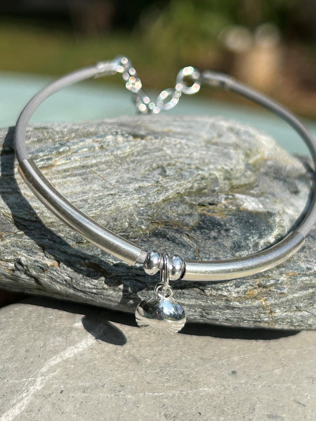 Leather & Silver Bracelet