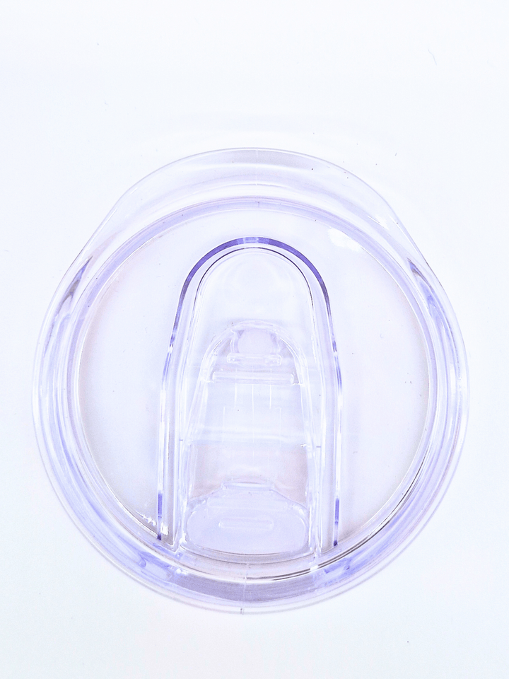 lid of one of the brightly coloured 12oz wine tumblers