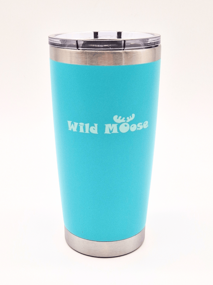 turquoise blue tall tumbler