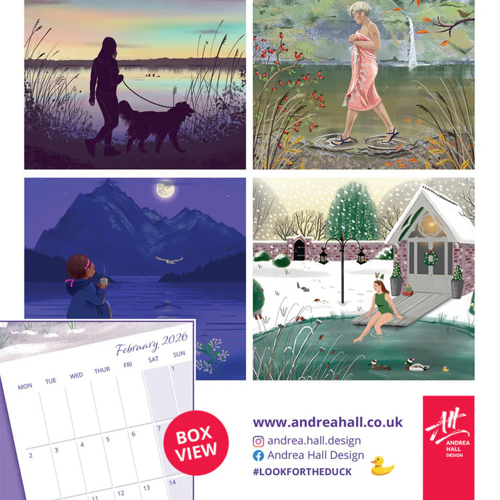 Tread Gently – 2026 Outdoor Swimming Calendar