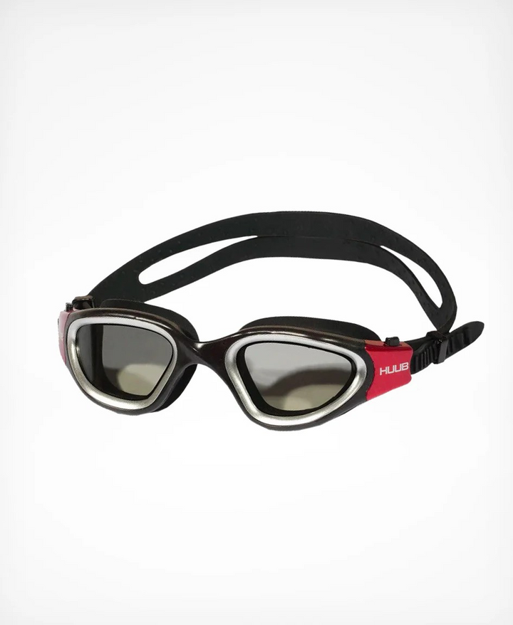 HUUB Aphotic Swim Goggle - Black/Red