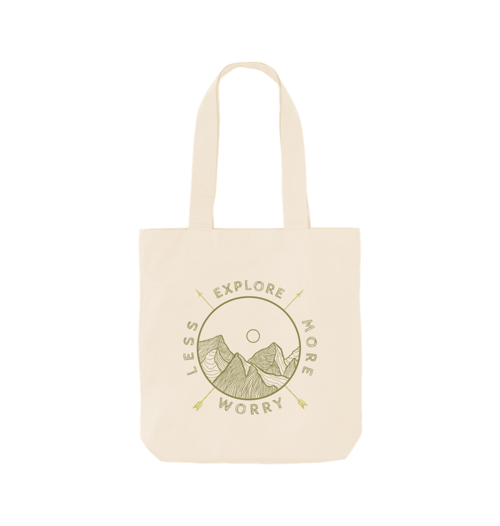 Natural Printed Bag