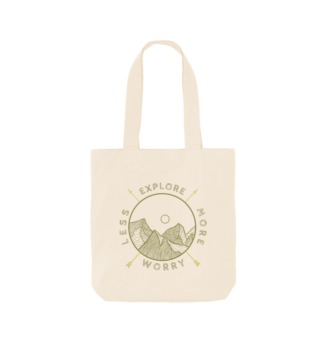 Natural Printed Bag