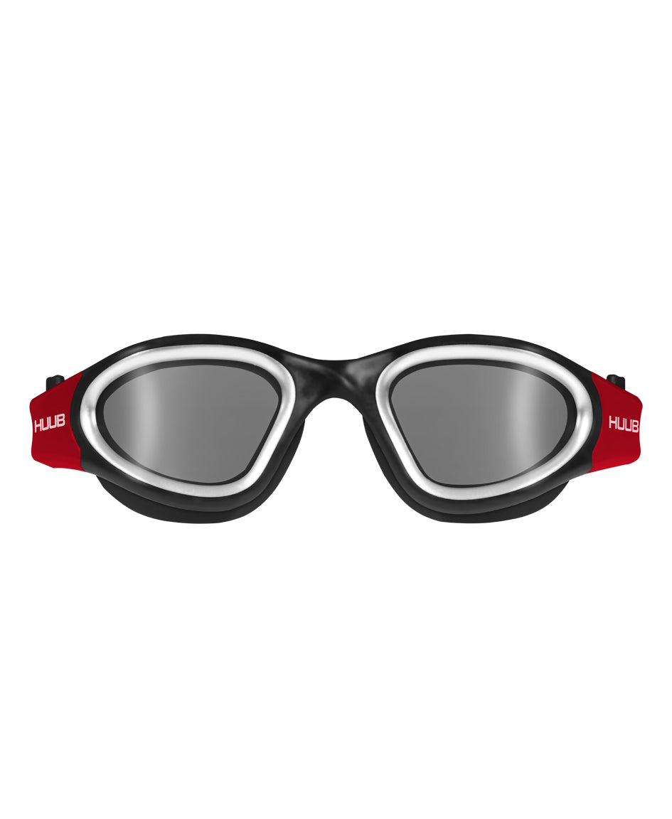HUUB Aphotic Swim Goggle - Black/Red