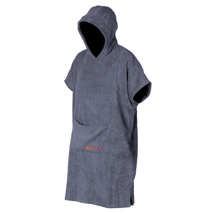 Premium British Grey Changing Robe - 100% Cotton Eco-Friendly Outdoor Towel