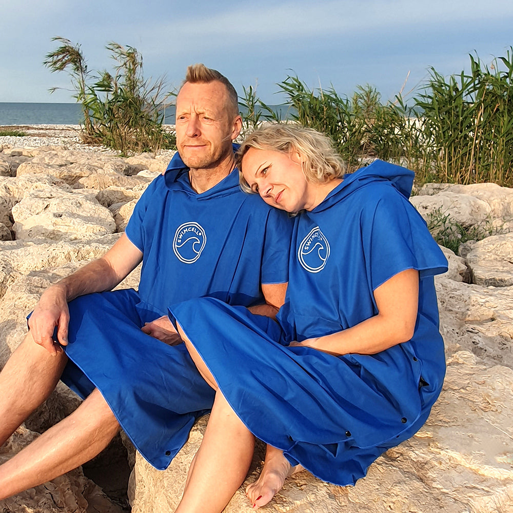 Microfibre Swimming Robe Bath Towel Microfibre Beach Changing Robe