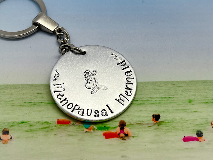 ‘MENOPAUSAL MERMAID’ Keyring