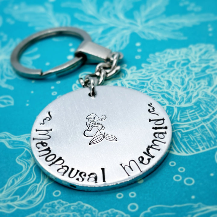 ‘MENOPAUSAL MERMAID’ Keyring