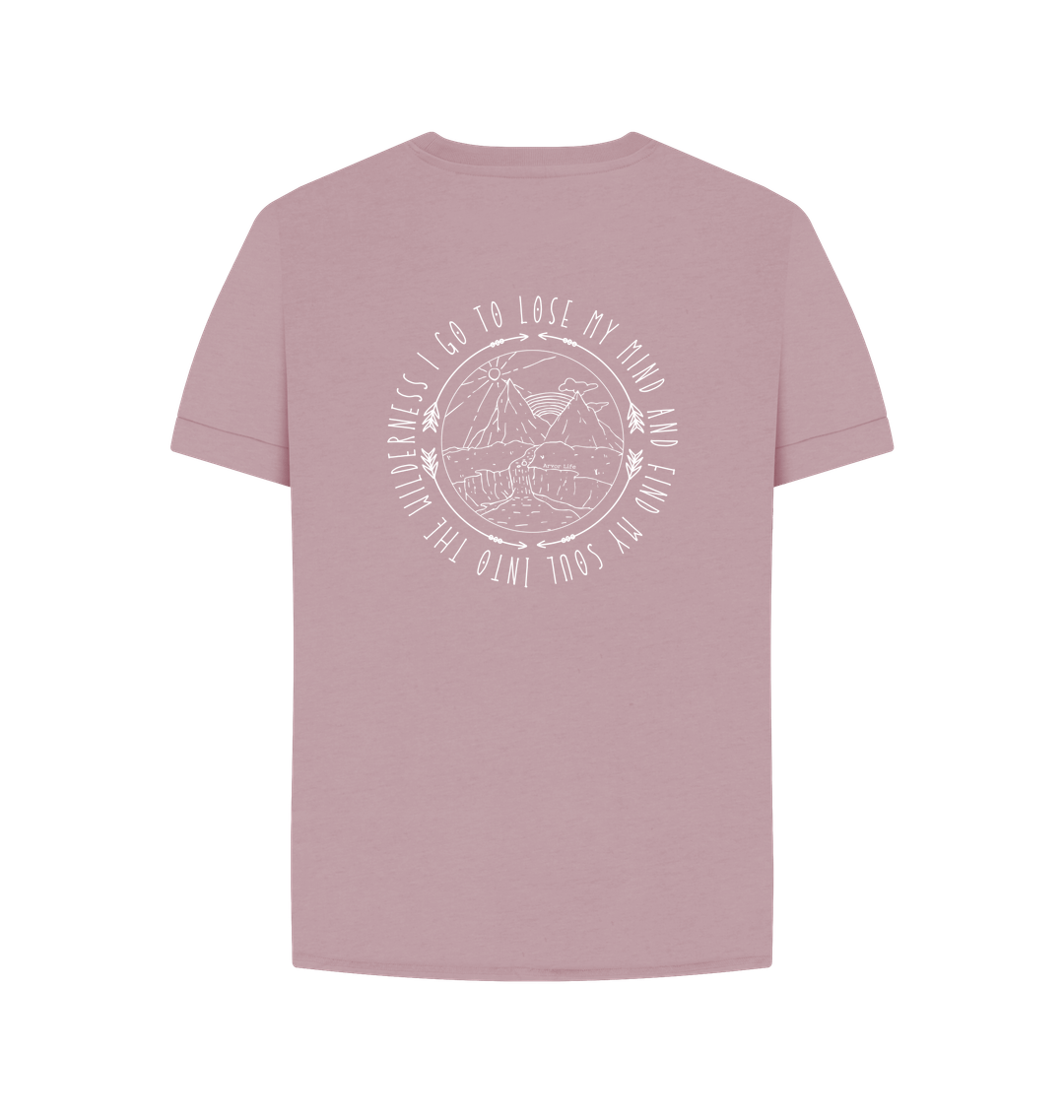 Mauve Printed T-shirt