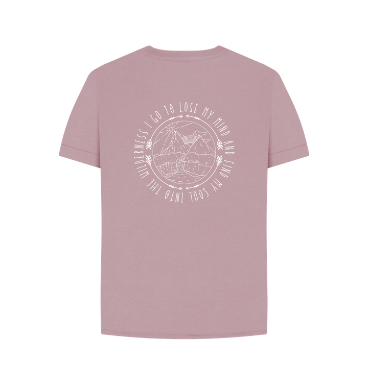 Mauve Printed T-shirt