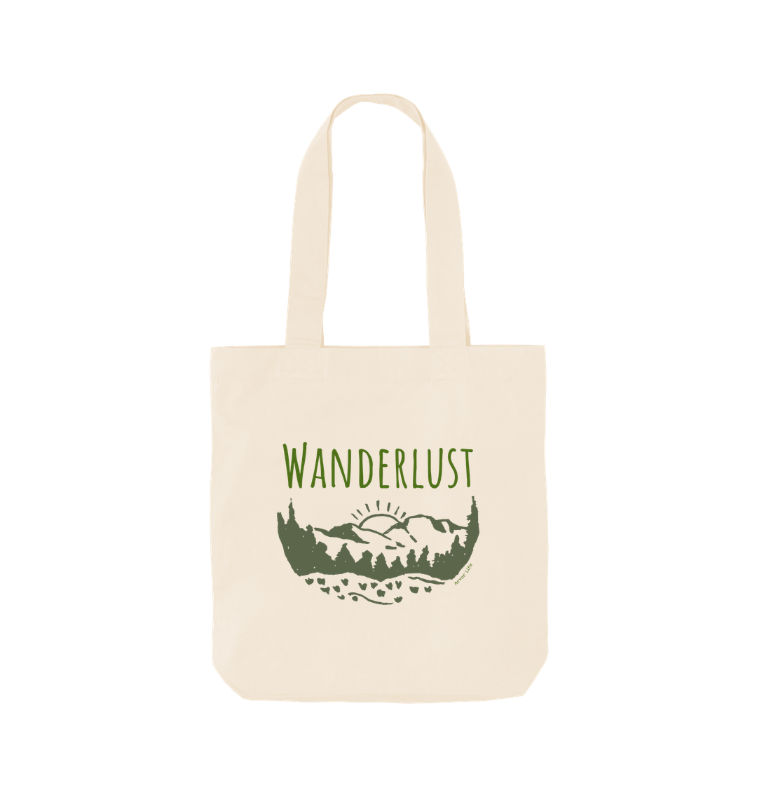 Natural Printed Bag