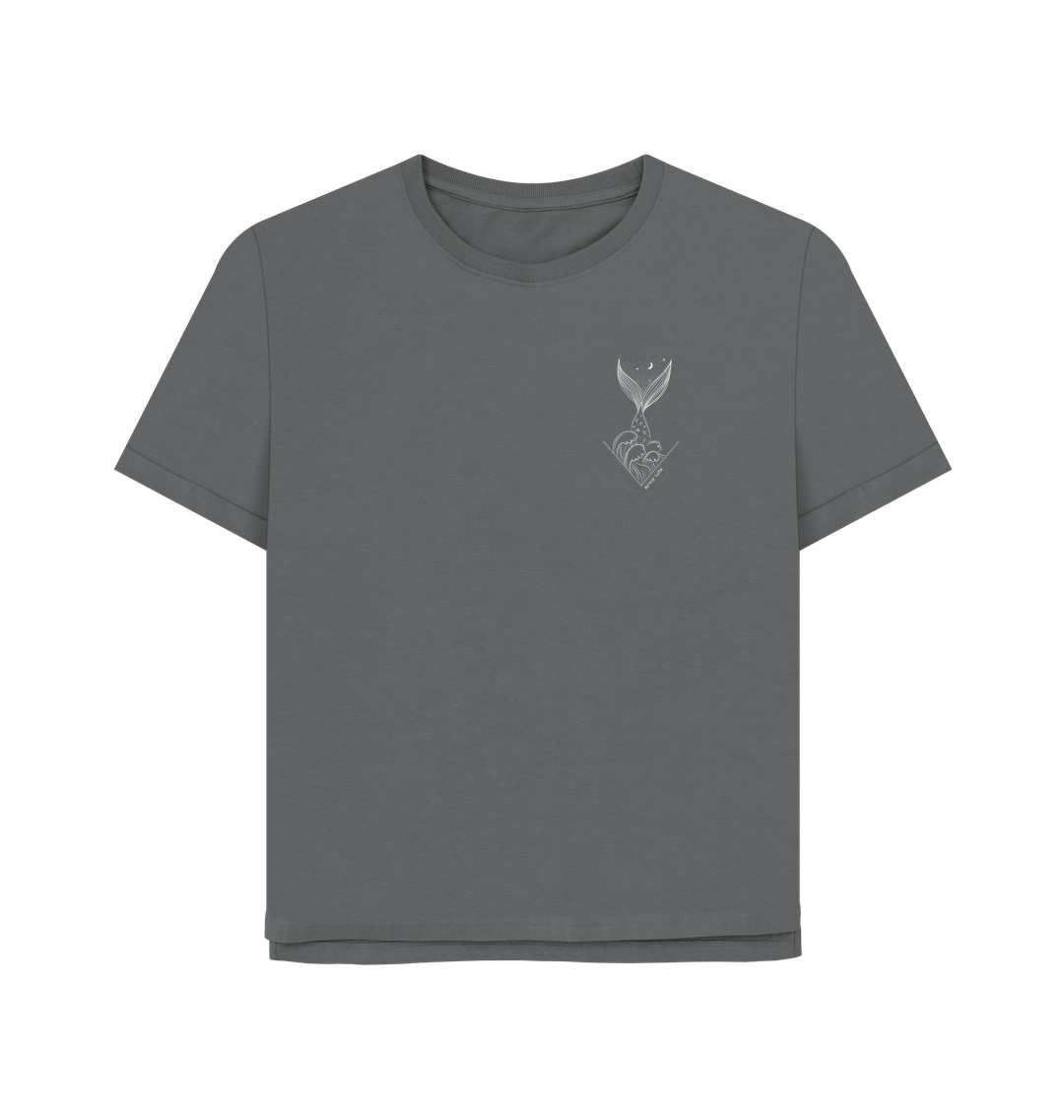 Slate Grey Printed T-shirt