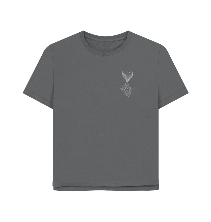 Slate Grey Printed T-shirt
