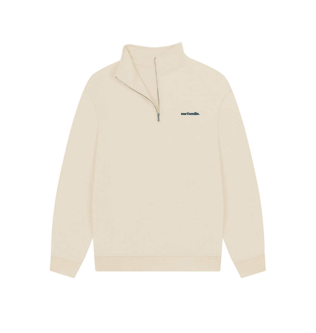 Oat Printed Sweater Front