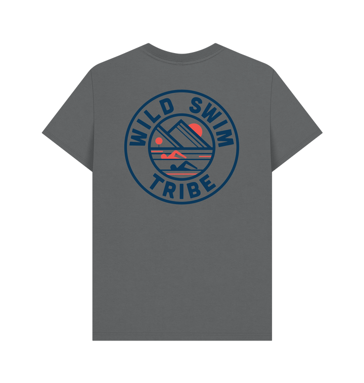 Slate Grey Printed T-shirt