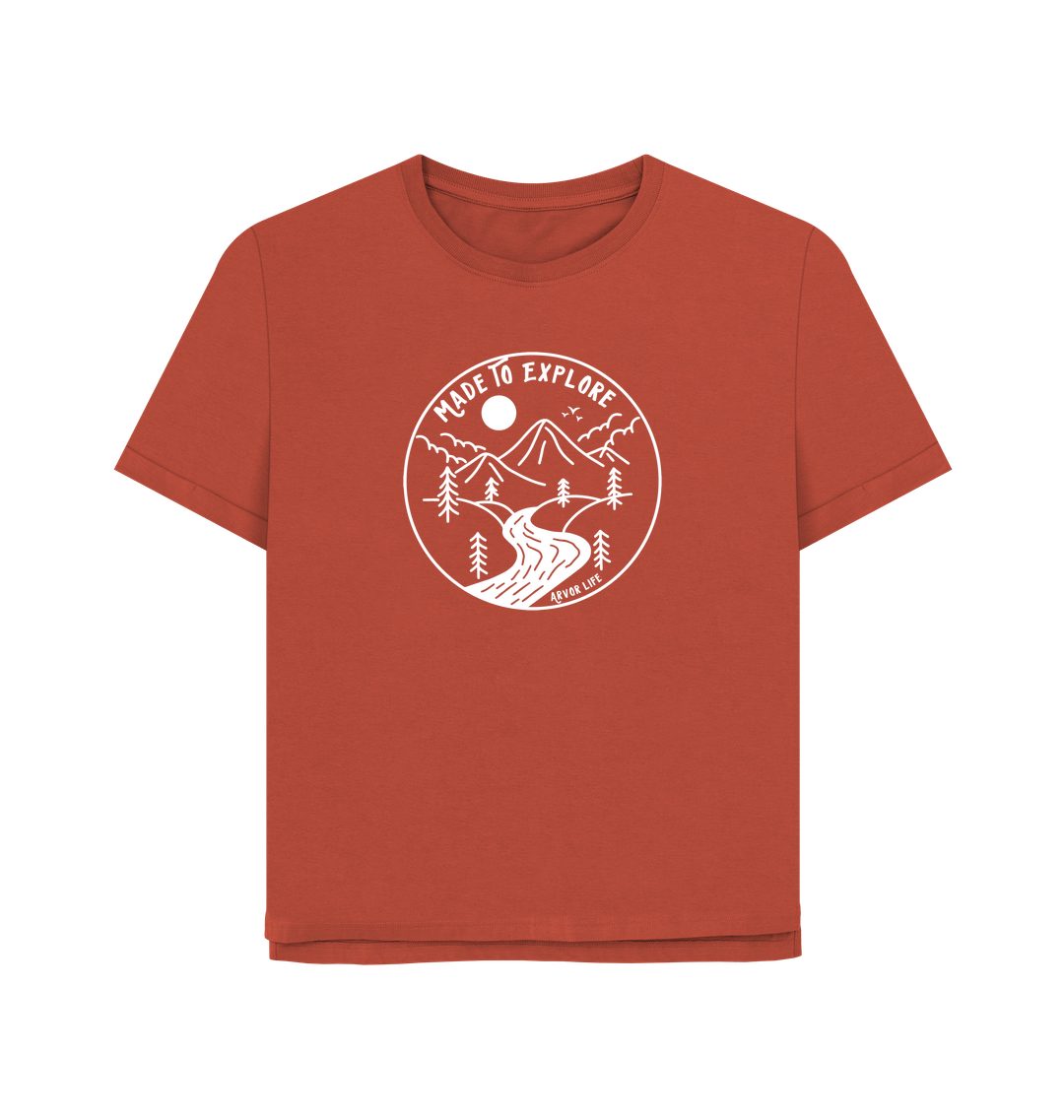 Rust Printed T-shirt