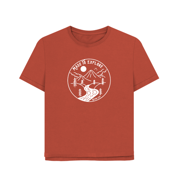Rust Printed T-shirt