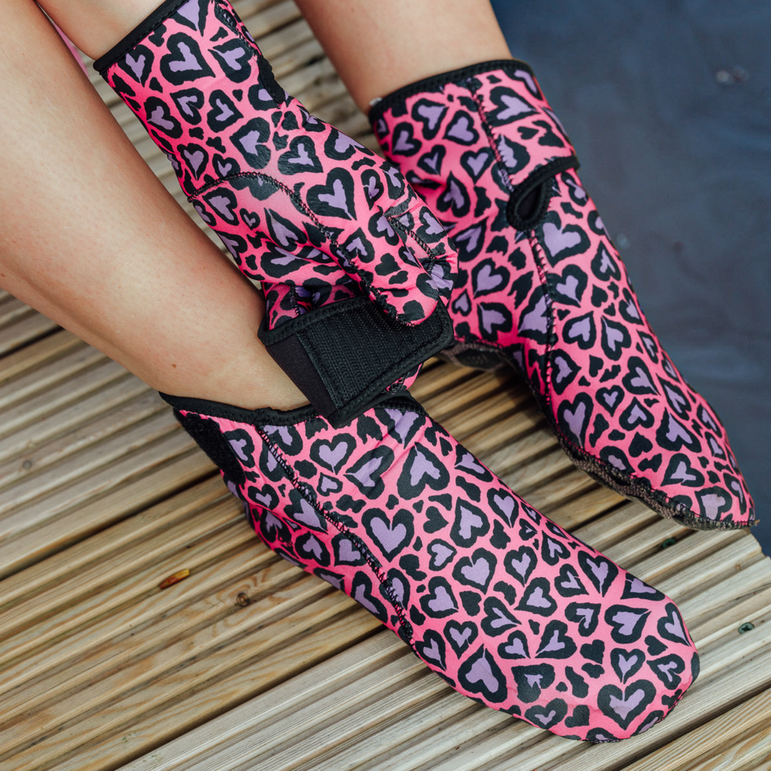 EasyOff™ Swimming Socks in Cold Cold Heart with Kevlar Soles