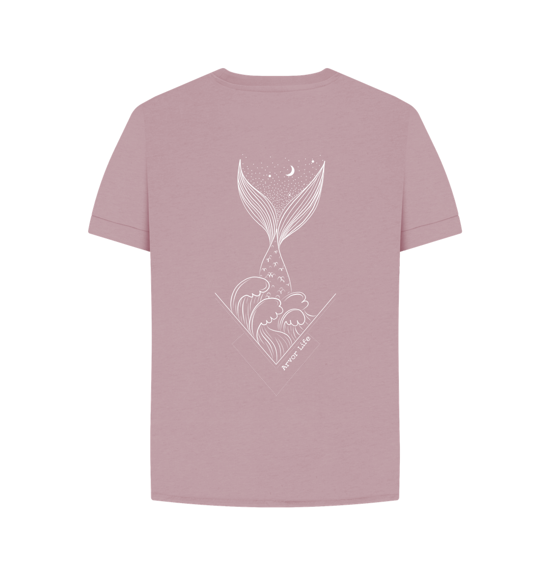 Mauve Printed T-shirt