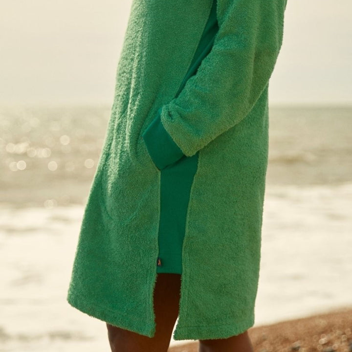 Bude Long Hoodie - Fresh Green