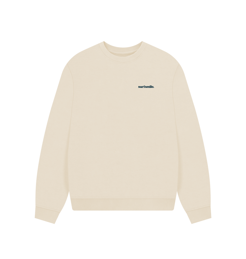 Oat Printed Sweater Front