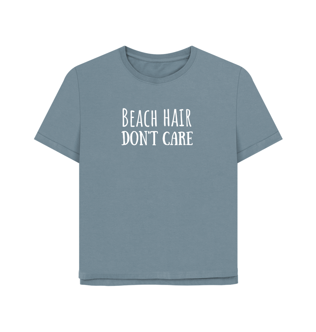 Stone Blue Printed T-shirt