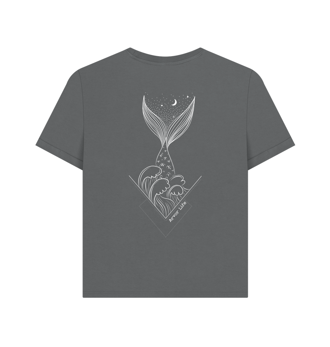 Slate Grey Printed T-shirt
