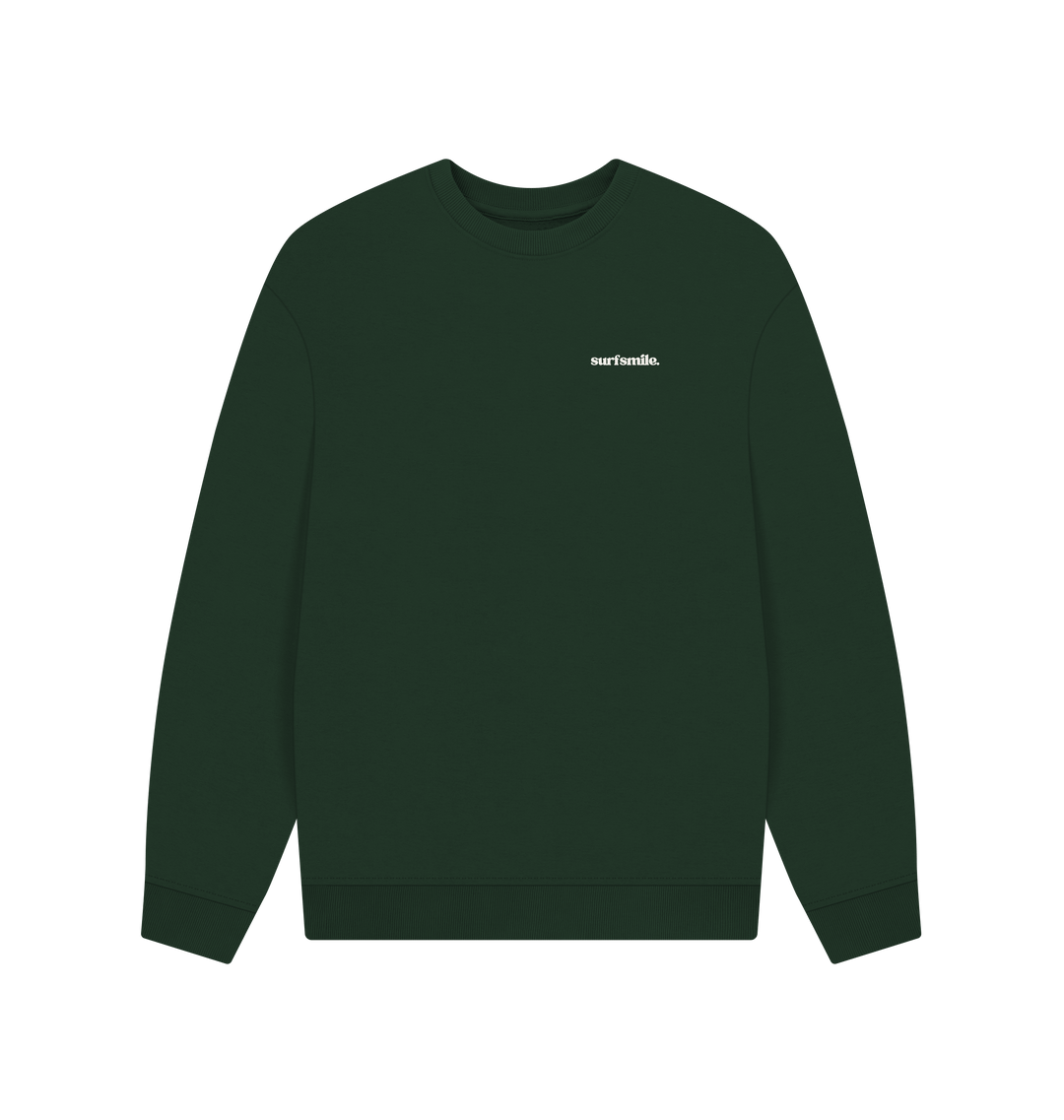 Evergreen Printed Sweater Front