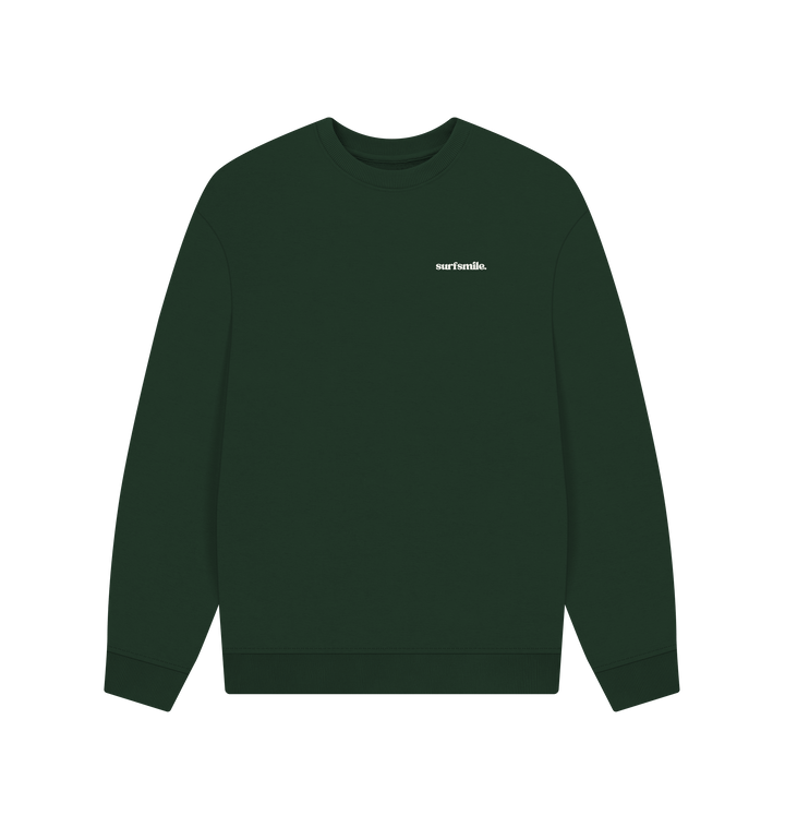 Evergreen Printed Sweater Front