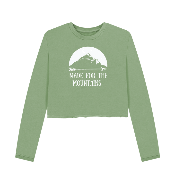 Sage Printed Boxy Jumpers