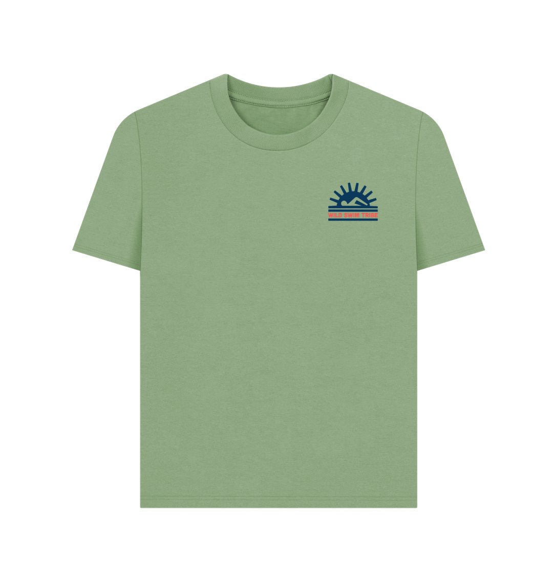 Sage Printed T-shirt Front