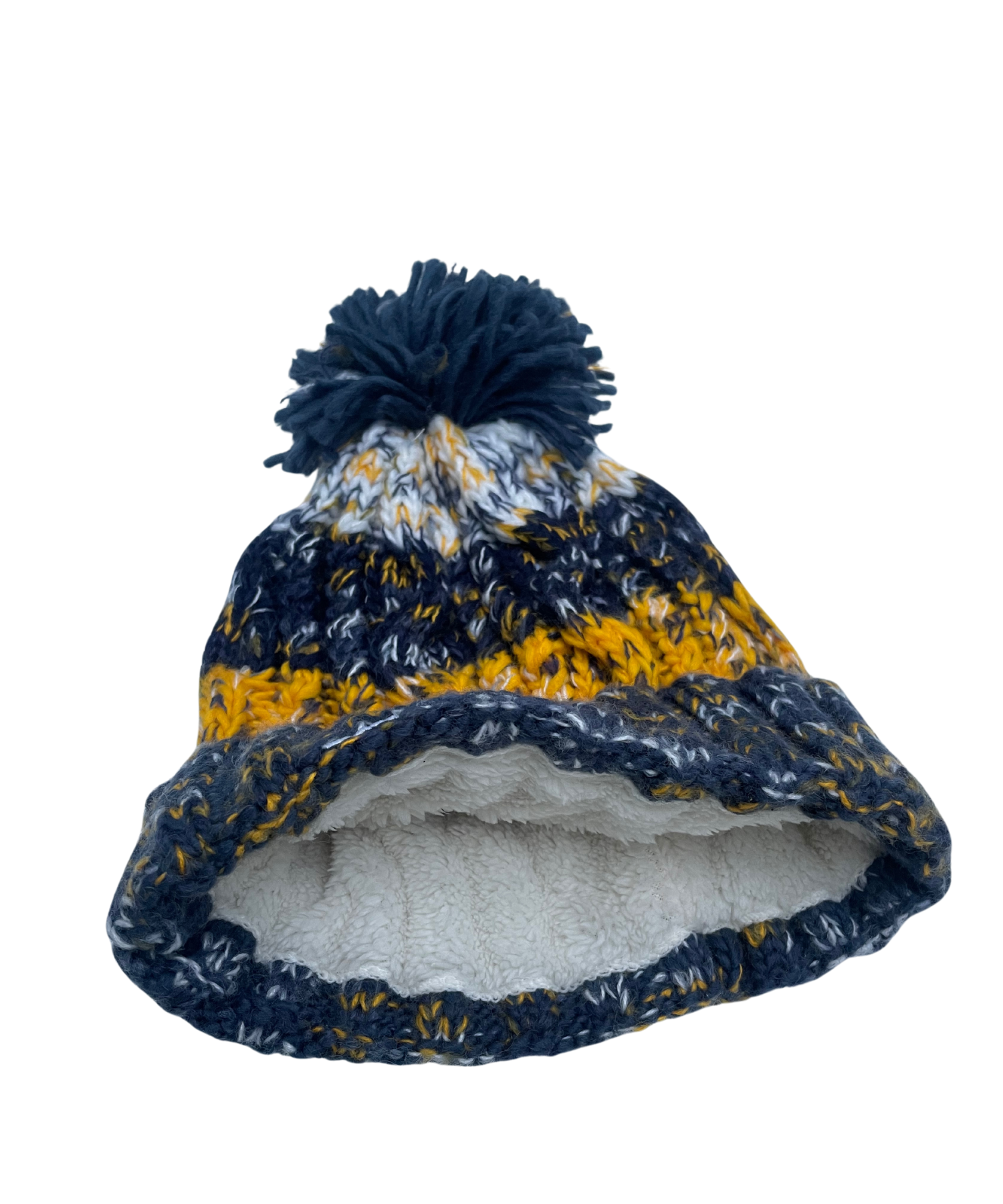 Swim Wild & Free Branded Bobble Hat Morning Frost