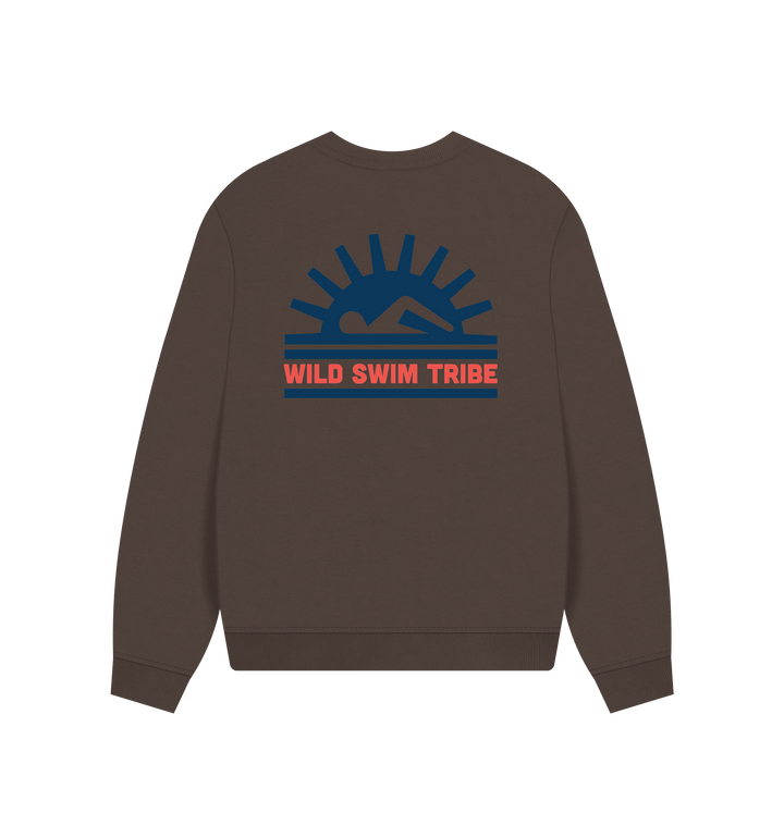 Chocolate Printed Sweater