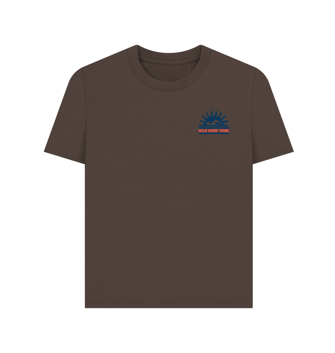 Chocolate Printed T-shirt Front