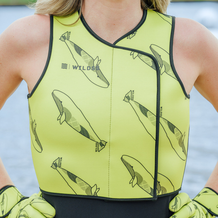 EasyOff™ Body Warmer in Yellow Neon