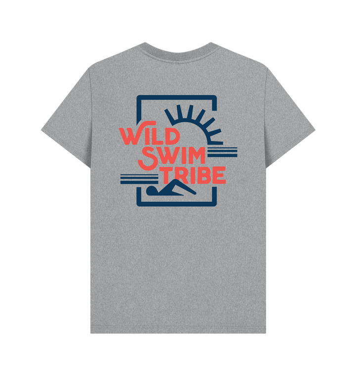 Athletic Grey Printed T-shirt