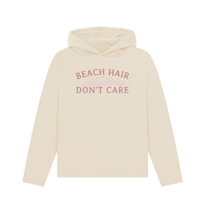 Oat Printed Hoody Front