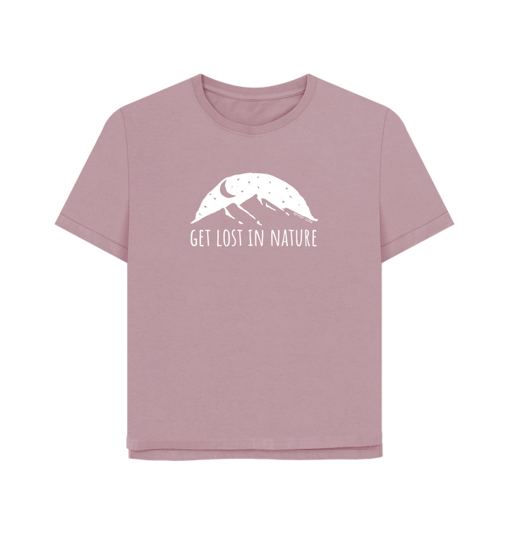 Mauve Printed T-shirt