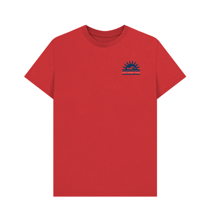 Red Printed T-shirt Front