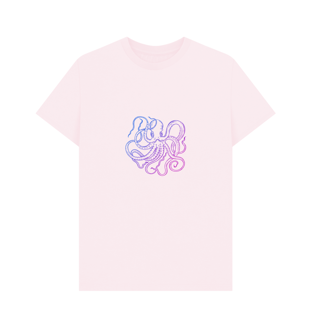 Pink Printed T-shirt Front