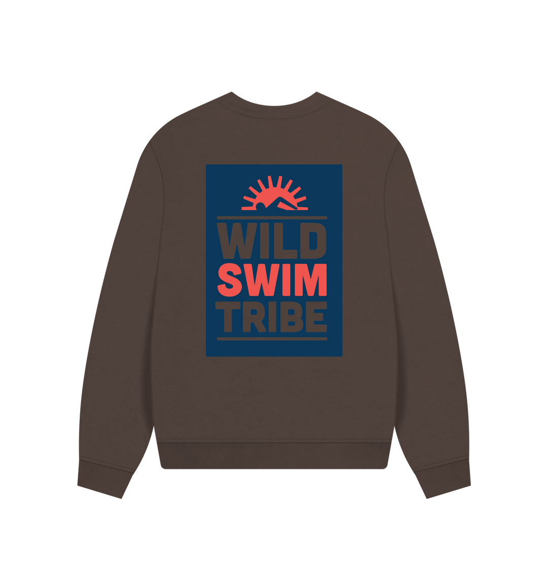 Chocolate Printed Sweater