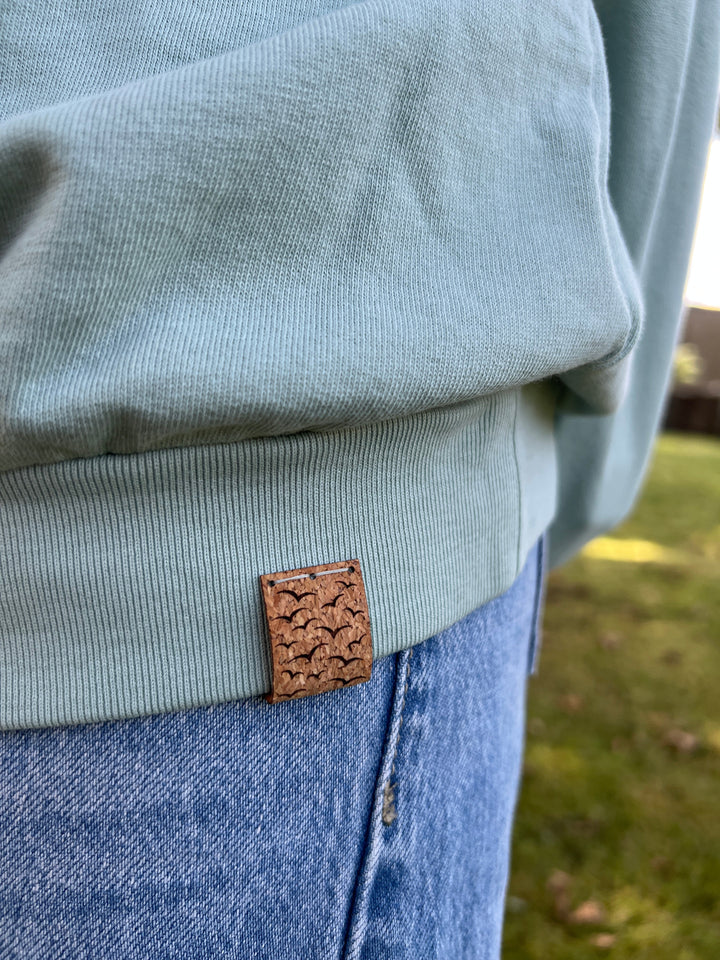 Organic cotton wild swimming sweatshirt