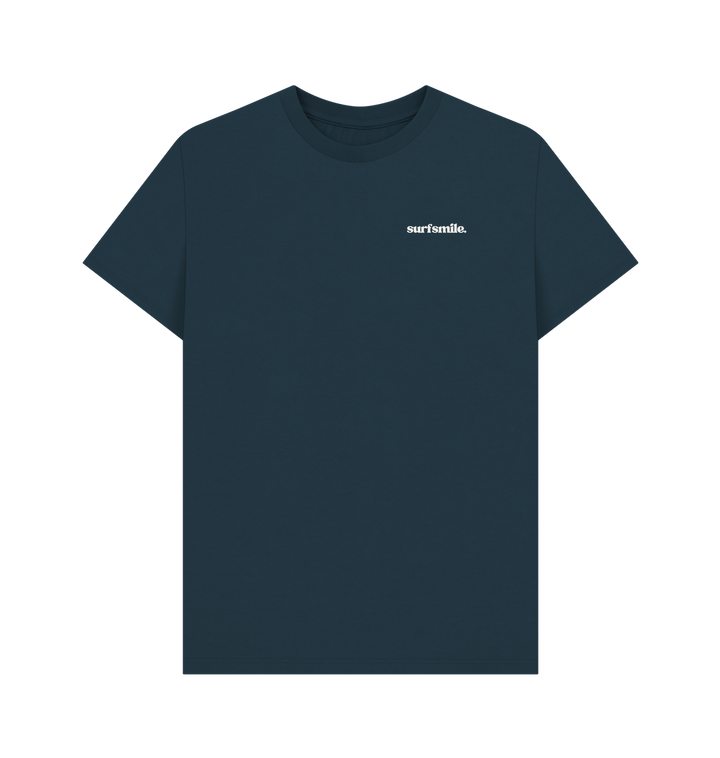 Denim Blue Printed T-shirt