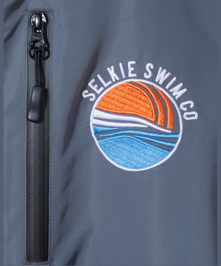 SELKIE RECYCLED SELKIE ROBE - GREY