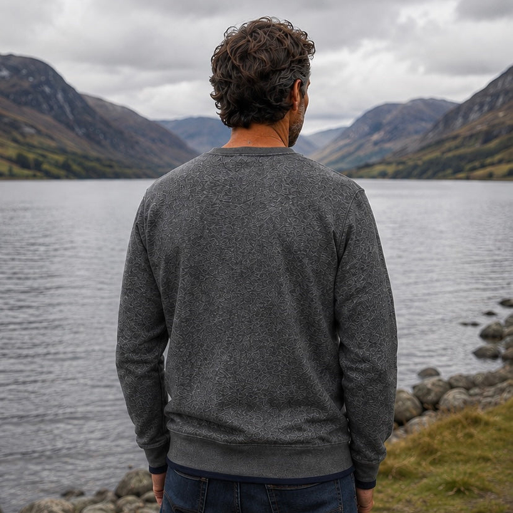 UNISEX CHARCOAL CAP &amp; GOGGLES SWEATSHIRT by SELKIE